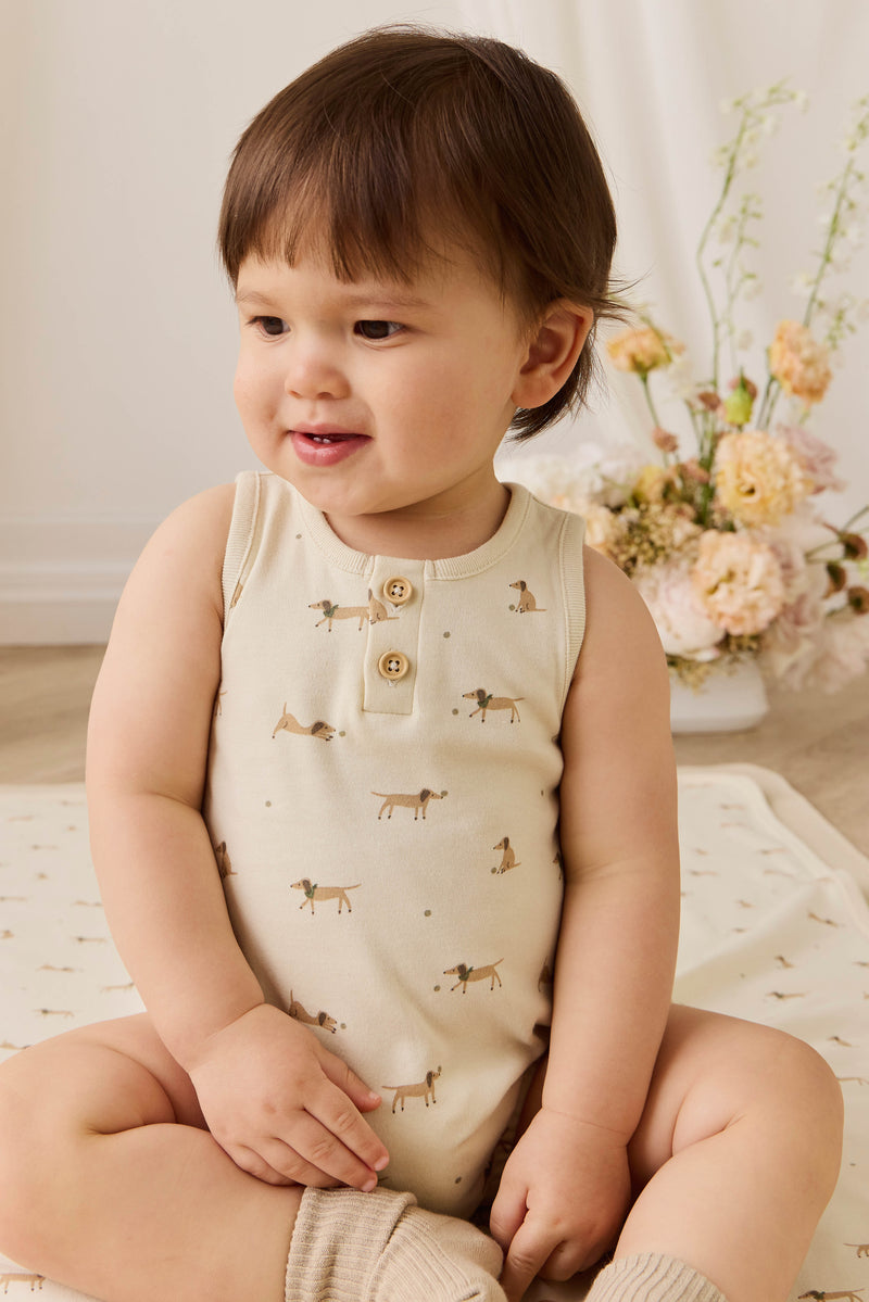 Organic Cotton Playsuit