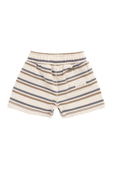 Organic Cotton Jalen Short - Raynor Stripe North Sea Childrens Short from Jamie Kay USA
