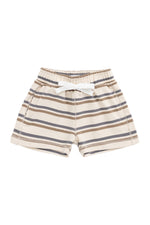 Organic Cotton Jalen Short - Raynor Stripe North Sea Childrens Short from Jamie Kay USA