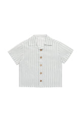 Shoreline stripe baby shirt and shorts set – view 3