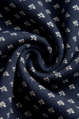 Petite indigo floral baby one-piece – view 3