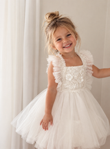 Celeste Tulle Dress — Ivory