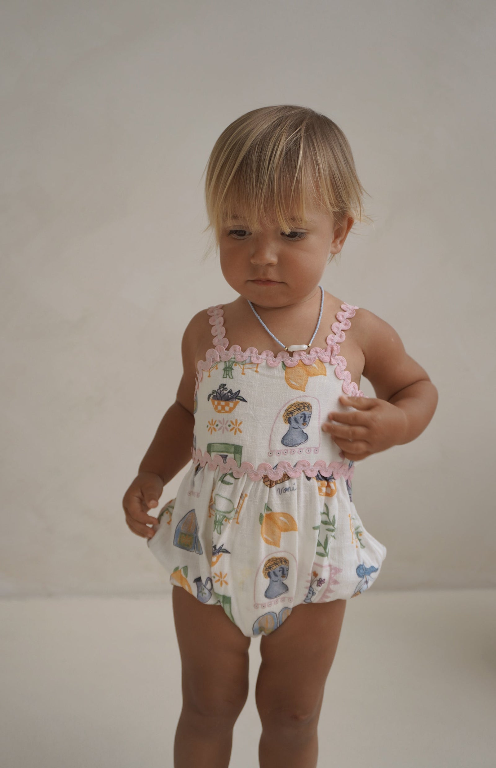 Paros Ric Rac Romper