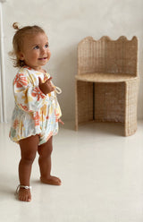 Laguna Front Tie Romper