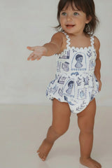 Santorini Ric Rac Romper