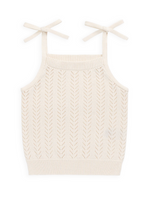 Knit singlet and denim shorts baby set – view 2