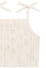 Knit singlet and denim shorts baby set – view 4