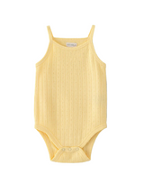 Lemon ruffle baby dress set – view 4