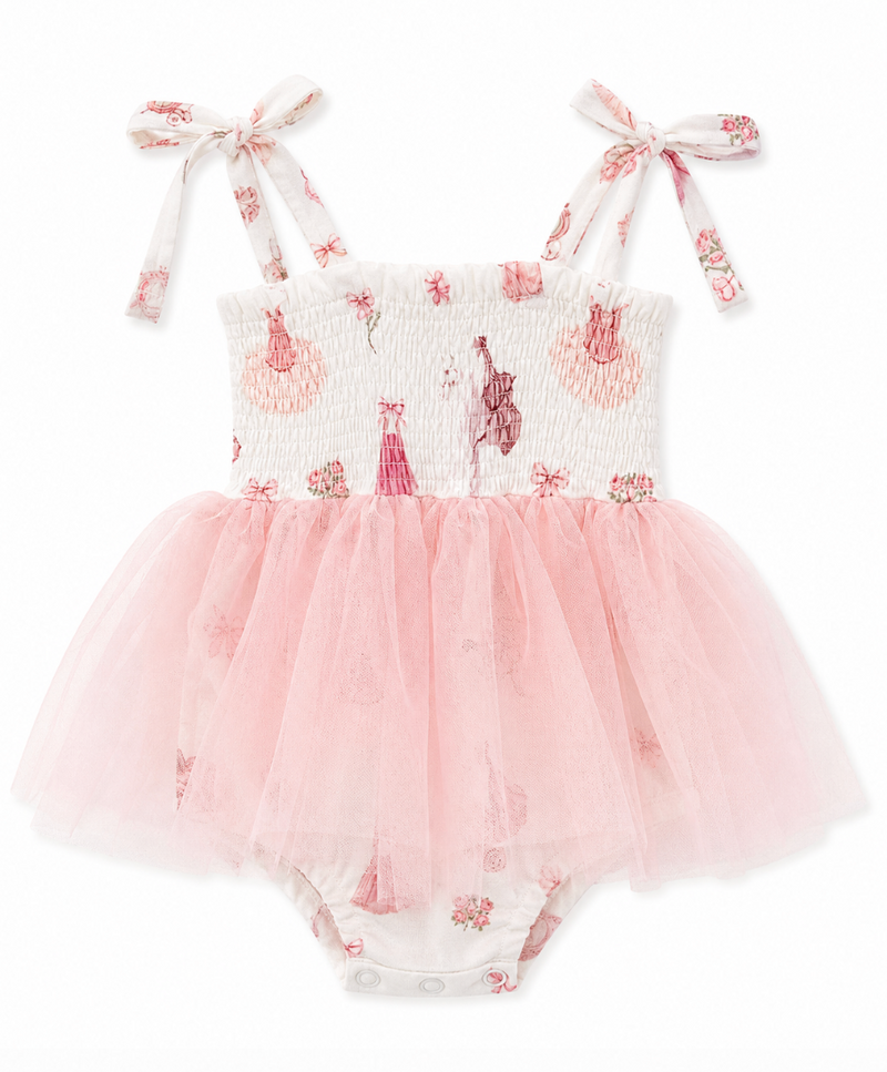 Ballet Print Tulle Tutu Bubble