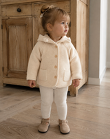 Cozy Bear Knit Hooded Cardigan - Available Week of August