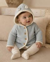 Baby Faux-Sherpa-Lined Hooded Jacket