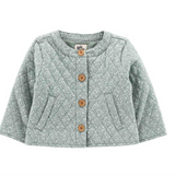 Floral Print Quilted Jacket
