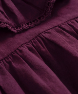 Mulberry Ruffle Playsuit