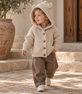 Bear Cardigan - Oat