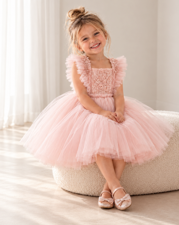 Blush Pink Tutu Dress