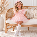Blush Blossom Romper - Pink