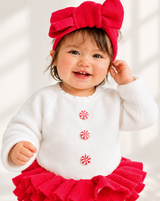 Peppermint Ruffle Romper