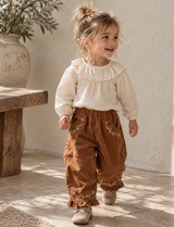 Elara Cord Pants - Brown