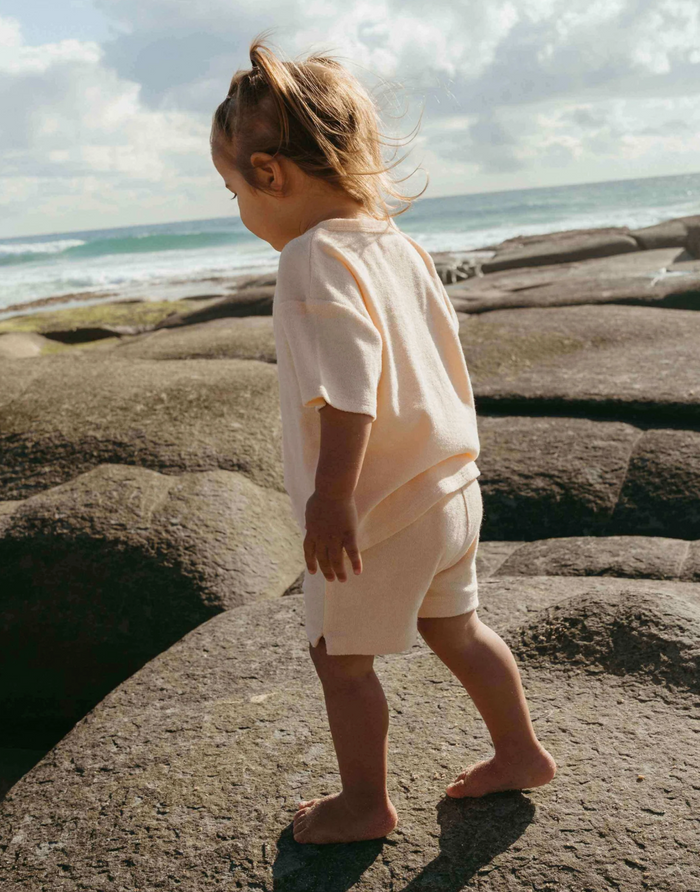 Apricot Cotton Terry Set