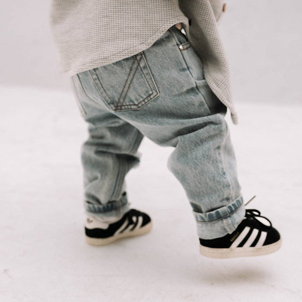 Light Blue Straight-Leg Kids Jeans (vendor placeholder photo)