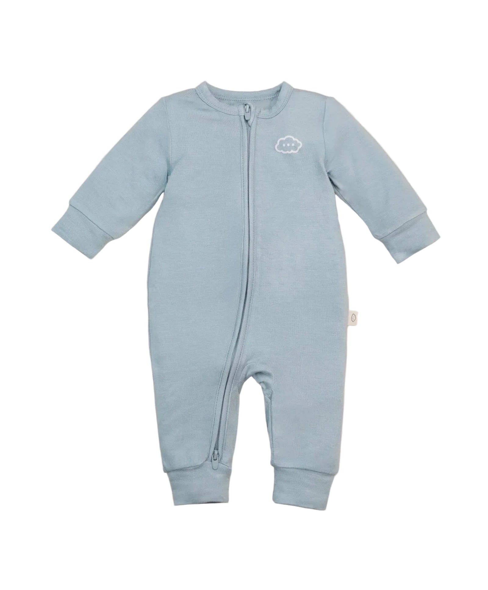 Bamboo Growsuit — Dusk Blue
