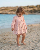 Organic Cotton Flare Dress & Bloomer Set — Honey & Stitch baby & toddler clothing