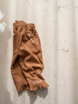 Elara Cord Pants - Brown (Before & Ever product photo)