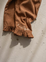 Elara Cord Pants - Brown (Before & Ever product photo)