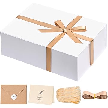 The Gift Box — White & Gold