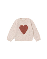 Knit Sweater Red Heart — Honey & Stitch baby & toddler clothing