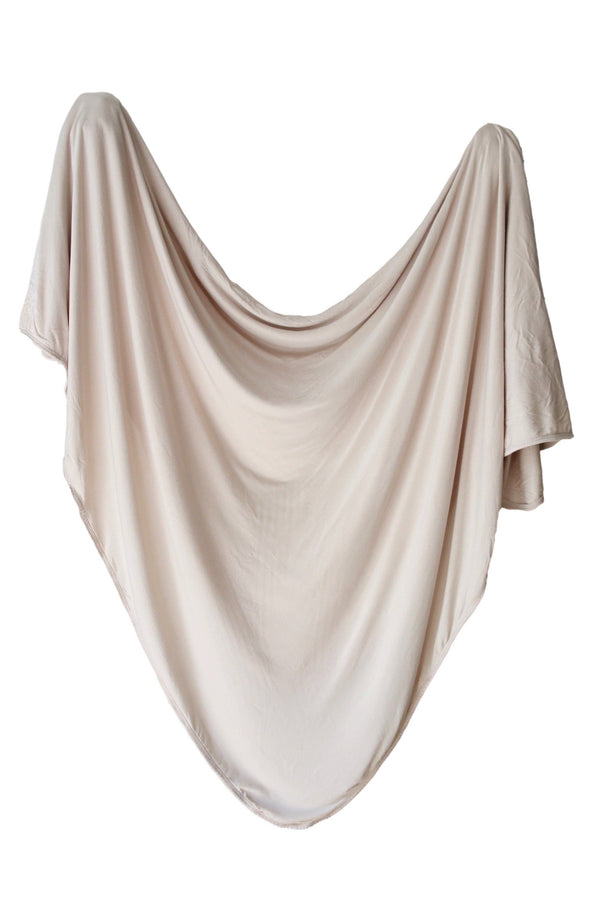 Natural bamboo baby swaddle blanket
