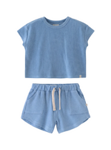 Cotton Terry Set - Sky Blue