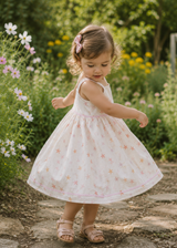Starfish Print Organic Cotton Toddler Dress