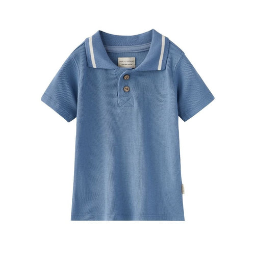 Toddler Bamboo Polo Shirt — Honey & Stitch baby & toddler clothing