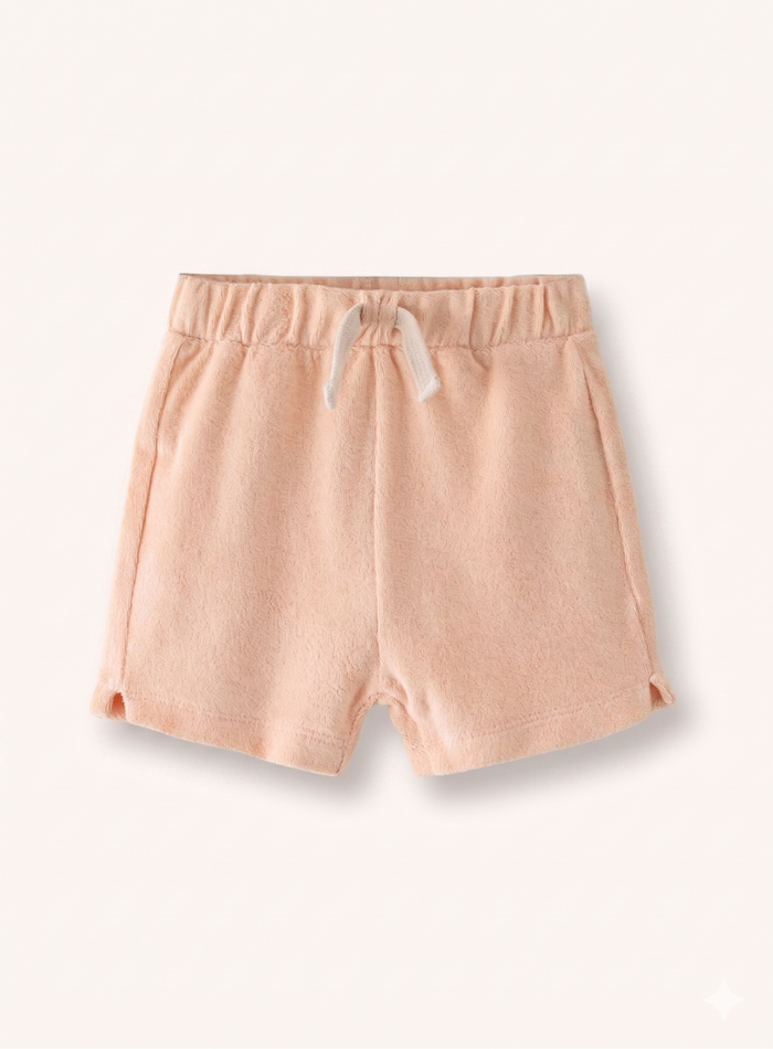 Apricot Organic Cotton Terry Shorts (100% Cotton)