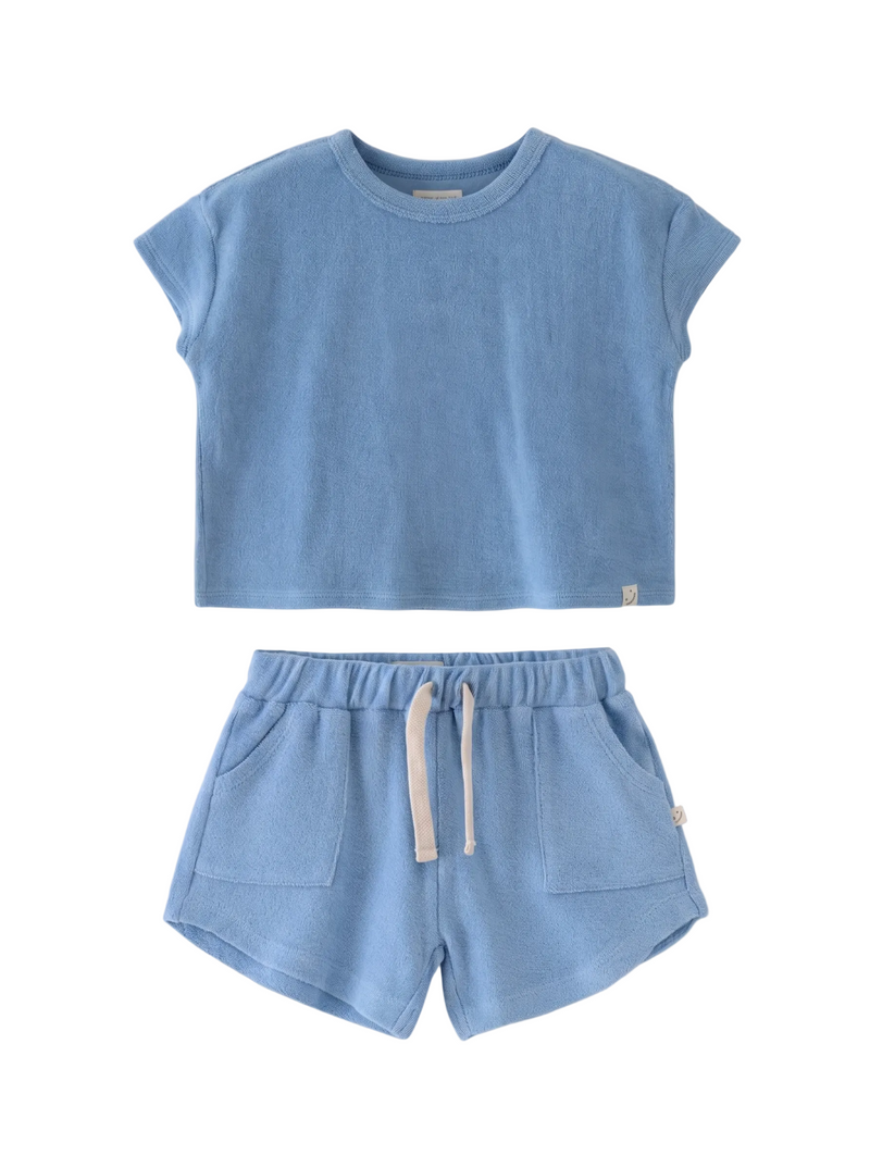 Sky Blue Matching Terry Set