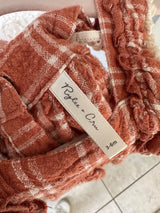 Maya Romper — Poppy Check